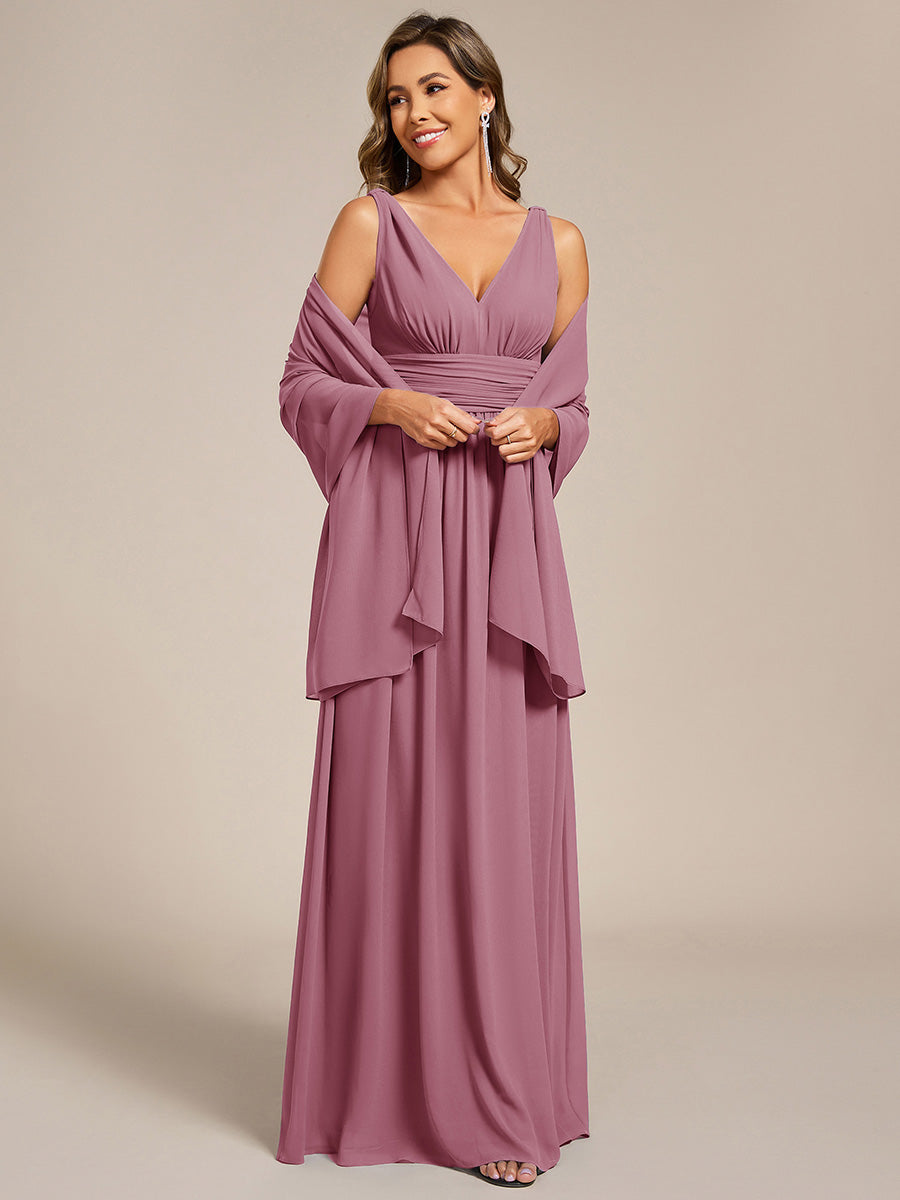 Elegante Chiffon-Stola für besondere Anlässe #Farbe_Orchid