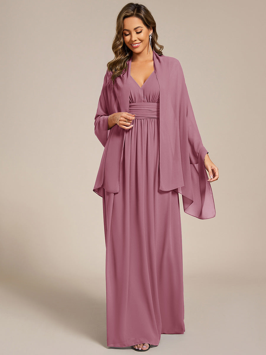 Elegante Chiffon-Stola für besondere Anlässe #Farbe_Orchid