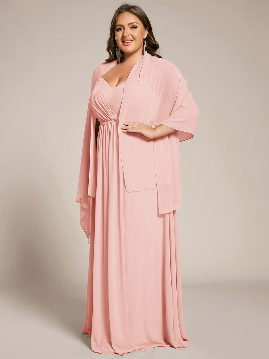 Elegante Chiffon-Stola für besondere Anlässe #Farbe_Rosa